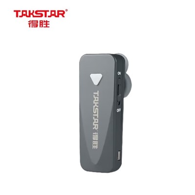 得勝（TAKSTAR）耳機(jī)/耳麥 WTG-700R 無線講解器一對多同聲傳譯系統(tǒng)政府接待景區(qū)旅游導(dǎo)游帶團(tuán)隊研學(xué)會 耳掛接收器